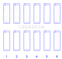 King Engine Bearings Ford Ecoboost 3.5L V6 (Size +0.50mm) Connecting Rod Bearing Set