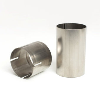 compare product Ticon Industries Male / Female 3.0in Titanium Slip Fit Connector Set