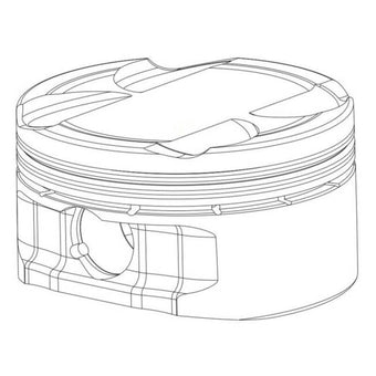 compare product CP Piston & Ring Set for Acura/Honda K24 w/K20A/A2 Bore 87.50mm Size +.50mm Compression Ratio 12