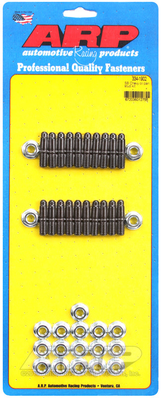 compare product ARP SB Chevy oil pan stud kit