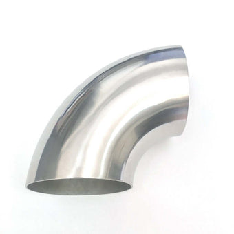 compare product Ticon Industries 3.5in. Titanium 90 Degree Elbow 1D 1.2mm/.049in. No Leg