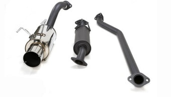 compare product HKS HI-POWER Muffler CIVIC Si 2002 USA (SUS304 NO COATING)