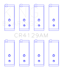 King Engine Bearings Toyota 18R/21R (Size .5) Connecting Rod Bearing Set