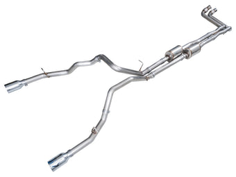 compare product AWE Tuning 2025+ RAM 1500 3.0TT Rebel 0FG Cat-Back Exhaust w/ Chrome Silver Tips