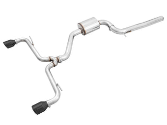 compare product AWE Tuning VW MK7 GTI Track Edition Exhaust - Diamond Black Tips