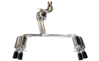 compare product AWE Tuning Audi B8 / B8.5 S4 3.0T Touring Edition Exhaust - Diamond Black Tips (90mm)
