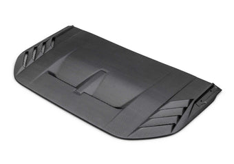 compare product Ford Racing 22-24 Ford Bronco Raptor Carbon Fiber Hood Vent - Matte Finish