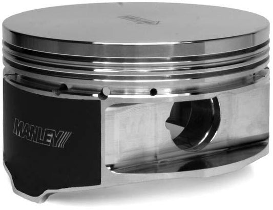 Manley 4.6L Ford Modular (2/4 Valve) 3.552in Bore 1.2in CD 11cc Dish Pistons - Set of 8