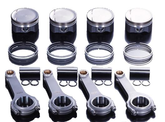HKS Ni Piston Kit SR20 86